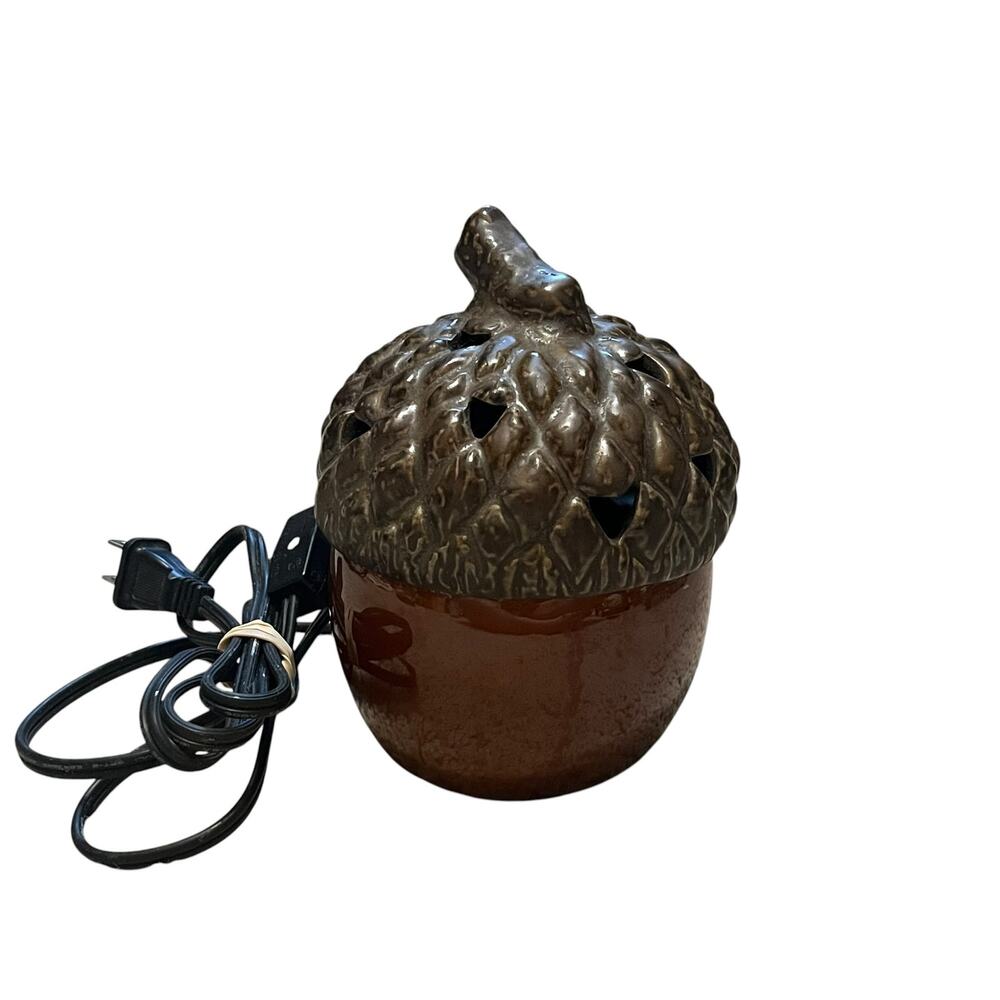 Scentsy Acorn Wax Warmer Autumn Fall